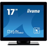 iiyama ProLite T1721MSC-B2 17" touchscreen monitor Zwart, Touch, VGA, HDMI, Audio, USB