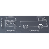COBI Volkswagen T2a Pickup truck Constructiespeelgoed Schaal 1:35
