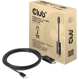 Club 3D mini DisplayPort 1.4 naar HDMI kabel Zwart, 1,8 meter