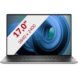 Dell XPS 17 9720-G32CP 17" laptop Platina/zwart | i9-12900HK | RTX 3060 | 32 GB | 1 TB SSD | Win 11 Pro | Touch