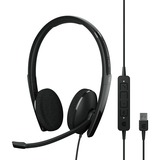 EPOS ADAPT 160 USB II on-ear headset Zwart, Stereo, USB