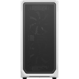 Fractal Design Focus 2 White TG Clear Tint midi tower behuizing Wit | 2x USB-A | Window