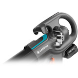 GARDENA Stofzuiger/-blazer PowerJet Collect bladzuiger / bladblazer Grijs/zwart, accu en oplader niet inbegrepen