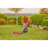 GARDENA Stofzuiger/-blazer PowerJet Collect bladzuiger / bladblazer Grijs/zwart, accu en oplader niet inbegrepen