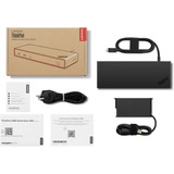 Lenovo ThinkPad USB4 Smart Dock 5500 dockingstation Zwart