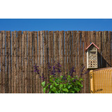 Nature Mat van natuurlijke naaldhoutschors – afschermgraad 4/5, 1 x 3 meter begrenzing Houtkleur