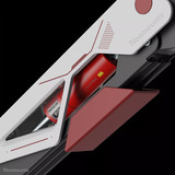Neomounts ACE gaming DS70-256RD1 Gaming monitorarm Rood/zwart, Gasveer, Topfix, 180°-stop