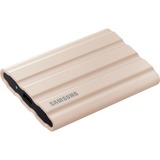 SAMSUNG Portable T7 Shield, 1 TB externe SSD beige, MU-PE1T0K/EU, USB-C 3.2 Gen 2 (10 Gbit/s)