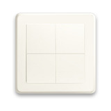 Shelly BLU Wall Switch 4 (without adapter and frame) schakelaar Wit, Bluetooth 4.2