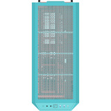 Thermaltake View 600 TG Mint Strawberry big tower behuizing Mint/bes | 2x USB-A | 1x USB-C | Tempered Glass