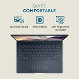 ASUS Zenbook 14 OLED UX3405CA-QLNAD7W 14"  laptop Blauw | Core Ultra 9 285H | Arc 140T | 32 GB | 1 TB SSD