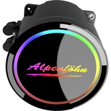 Alpenföhn Gletscherwasser 280 AiO RGB waterkoeling Zwart