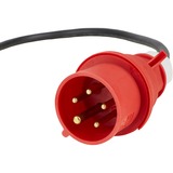 Brennenstuhl Brobusta CEE 4 IP44 kabelhaspel, 40m RN-kabel Geel/zwart, 40m RN-kabel