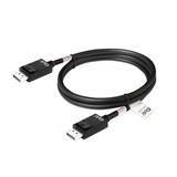 Club 3D Gecertificeerde DisplayPort 2.1 kabel Zwart, 1,6 meter, 10K