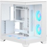 Fractal Design Pop 2 Vision RGB midi tower behuizing Wit | 1x USB-A | 1x USB-C | RGB | Tempered Glass