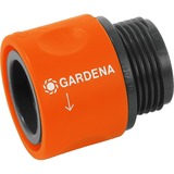 GARDENA Slangstuk voor wasautomaten 26,5 mm (G 3/4") Oranje/grijs, 2917-20