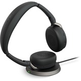 Jabra Evolve2 65 Flex on-ear headset Zwart, Bluetooth, USB-A, USB-C