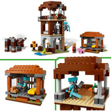 LEGO Minecraft - De Plunderaar buitenpost en Verwoester Constructiespeelgoed 21278