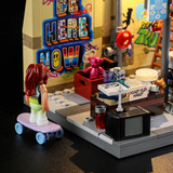 Lumibricks Street Fusion - Graffiti Bus Stop Constructiespeelgoed F9066