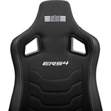 Next Level Racing ERS4 Elite Reclining Seat - Fabric & SIMAERO mesh edition gamestoel Zwart
