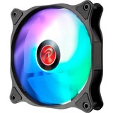 RAIJINTEK EOS 12 RBW ADD-1 RGB case fan Zwart, 120 x 120 x 25 mm, PWM