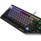 Sharkoon SKILLER SAC20 keycaps Zwart, 114 stuks, ANSI Lay-out (US)