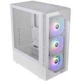 Thermaltake View 200 TG ARGB midi tower behuizing Wit | 2x USB-A | RGB | Window