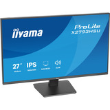 iiyama ProLite X2793HSU-B1 27" monitor Zwart (mat), 120 Hz, HDMI, DisplayPort, USB, Audio