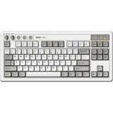 8BitDo IBM Bundel mechanisch gaming toetsenbord Grijs, US lay-out (QWERTY), Kailh Box White, 80% (TKL)	, Bluetooth Low Energy, Wireless 2.4G, USB