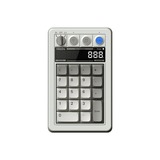 8BitDo IBM Bundel mechanisch gaming toetsenbord Grijs, US lay-out (QWERTY), Kailh Box White, 80% (TKL)	, Bluetooth Low Energy, Wireless 2.4G, USB