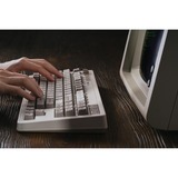 8BitDo IBM Bundel mechanisch gaming toetsenbord Grijs, US lay-out (QWERTY), Kailh Box White, 80% (TKL)	, Bluetooth Low Energy, Wireless 2.4G, USB