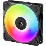 ARCTIC P12 Pro Reverse A-RGB case fans Zwart, 3 stuks, 120 x 120 x 27 mm, PWM