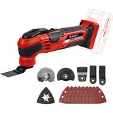 Einhell Multitool VARRITO multifunctioneel gereedschap Rood/zwart, Accu en oplader niet inbegrepen