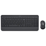 Logitech Signature M650 Combo for Business, desktopset Grafiet, US-International, 400-4000 dpi, 2.4 GHz / Bluetooth