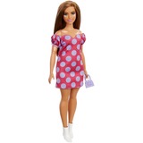 Mattel Barbie Fashionistas #171 - Polkadot Dress Pop Curvy