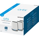 Netgear Orbi WiFi 6-systeem (RBK853) AX6000 mesh router 1x Router (RBR850), 2x Satellieten (RBS850), Dekking tot 700 m²