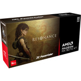 PowerColor Radeon RX 9070 XT Hellhound 16GB GDDR6 Resonance Edition grafische kaart RDNA4, GDDR6, 3x DisplayPort, 1x HDMI