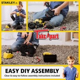 Stanley Junior Demonteerbare Voorlader met schroevendraaier Front loader, Mix & match, 3 jaar +