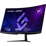 ViewSonic VX3219-PC-MHD 32" curved gaming monitor Zwart, 2x HDMI, 1x DisplayPort, 240 Hz