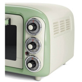 Ariete Vintage elektrische oven 0979/04 mini bakoven Groen, 18 liter