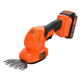 BLACK+DECKER BCSS18B-XJ 18V Gras- en struikschaar (zonder accu) Oranje/zwart, Accu en oplader niet inbegrepen