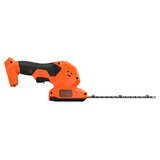 BLACK+DECKER BCSS18B-XJ 18V Gras- en struikschaar (zonder accu) Oranje/zwart, Accu en oplader niet inbegrepen