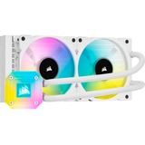 Corsair iCUE H100i Elite Capellix Liquid White cpu-koeler Wit, 4-pins PWM fan-connector
