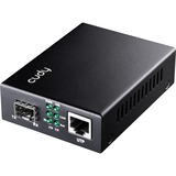 Cudy 10G Ethenet Media Converter mediaconverter Zwart, SFP+