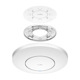 Cudy AC1200 Wi-Fi Gigabit Access Point Wit, AP1300_P, Cudy Mesh, 48V passive PoE adapter