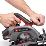EINHELL Accucirkelzaag TE-CS 18/150-2 Li - Solo handcirkelzaag Rood/zwart, Power X-Change, Accu en oplader niet inbegrepen