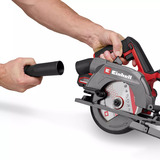 EINHELL Accucirkelzaag TE-CS 18/150-2 Li - Solo handcirkelzaag Rood/zwart, Power X-Change, Accu en oplader niet inbegrepen