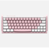 Iqunix EZ63 Pink Magnetic Switch Gaming HE Keyboard Wit, US lay-out (QWERTY), Gateron Jade Pro, 60%, RGB, Double Shot PBT Keycaps