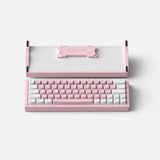 Iqunix EZ63 Pink Magnetic Switch Gaming HE Keyboard Wit, US lay-out (QWERTY), Gateron Jade Pro, 60%, RGB, Double Shot PBT Keycaps