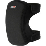 Kneetek PROFILINE Poly kniebescherming Zwart/rood